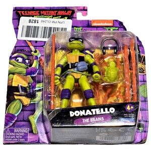 Playmates Donatello Teenage Mutant Ninja Turtles Mayhem Purple Brain TMNT Figure